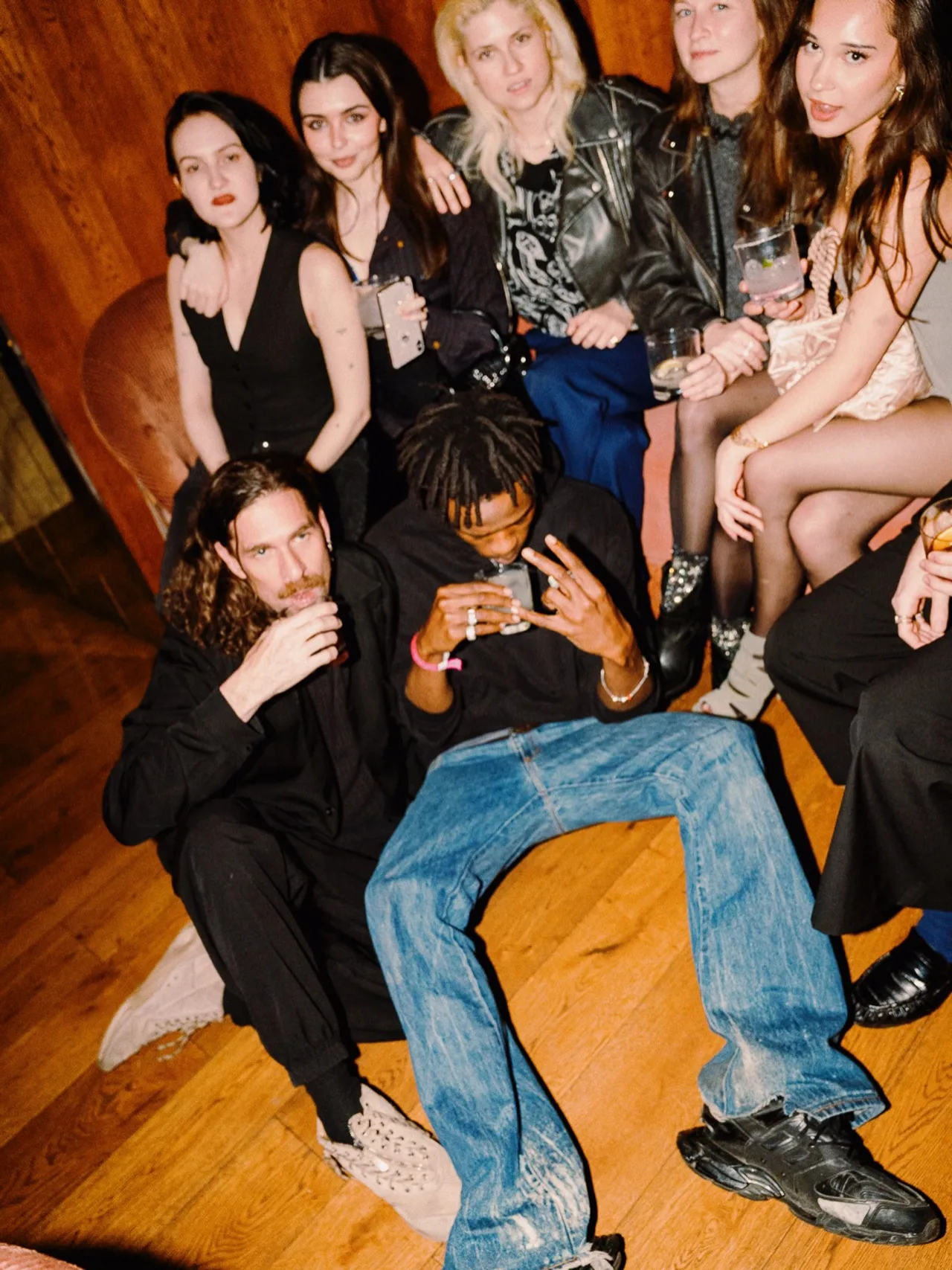 A group portrait at the Universe25 afterparty