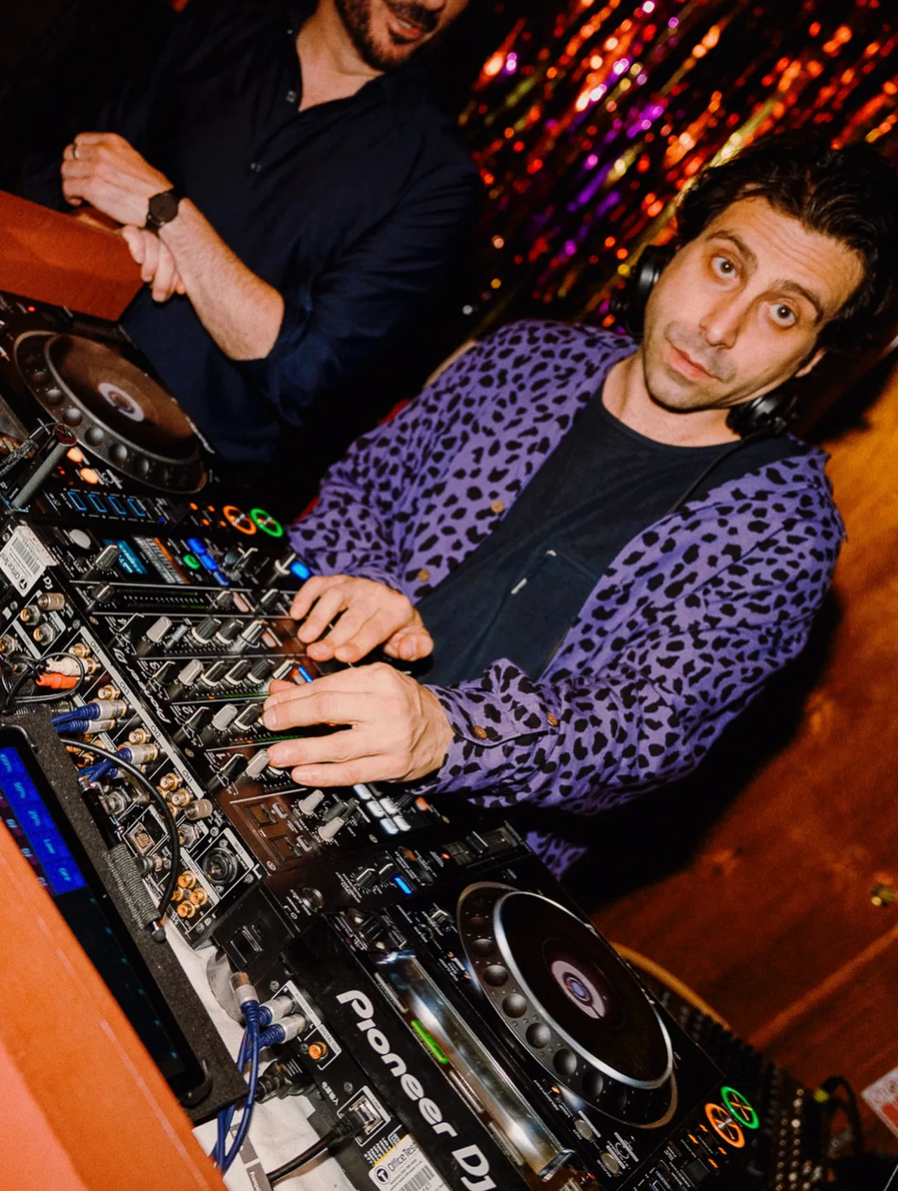 The DJ at the Universe25 afterparty